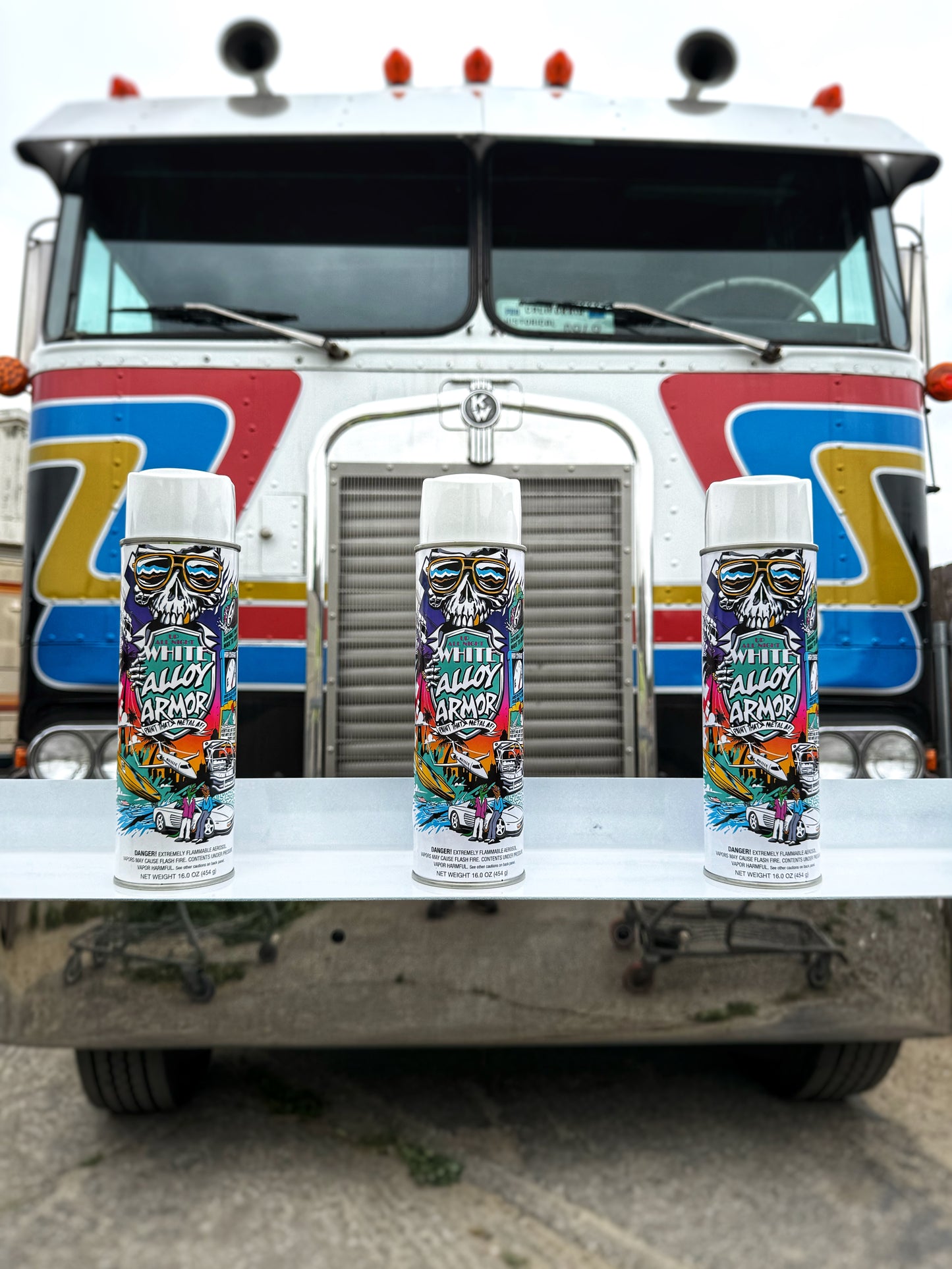 Up ALL Night White (Single can)