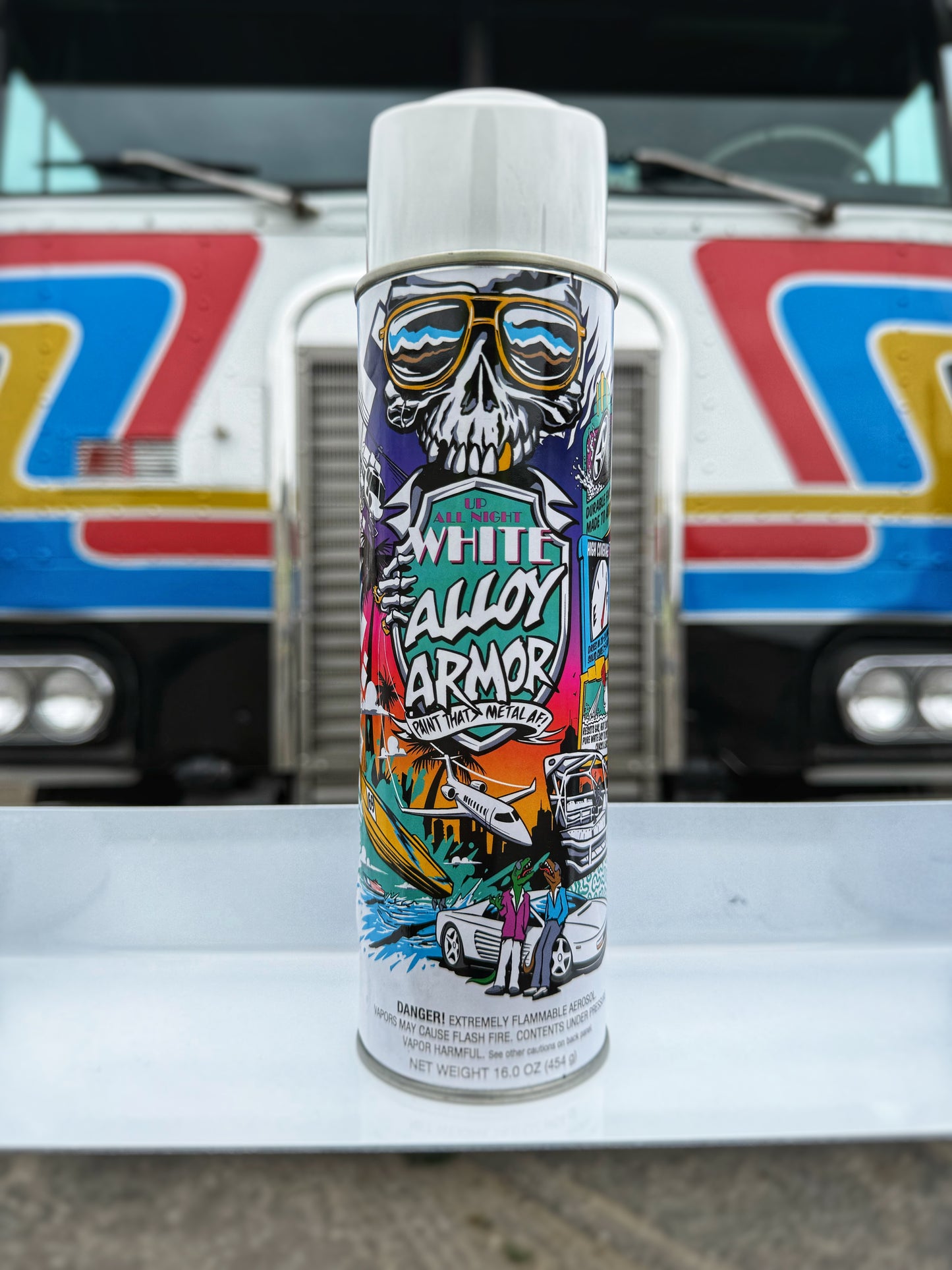 Up ALL Night White Gloss (6 Pack)