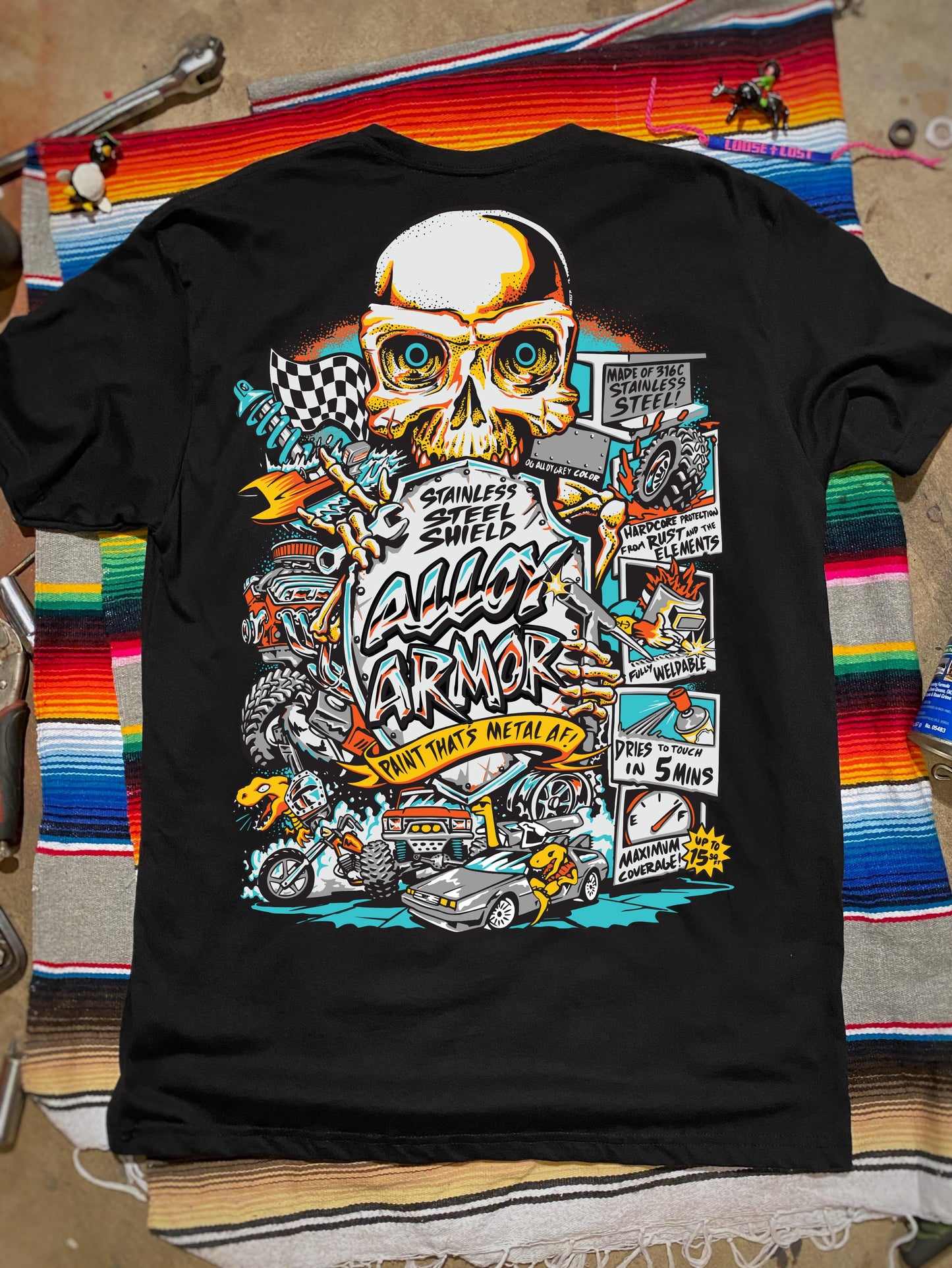 3 Pack of Stainless Steel & Shirt COMBO!