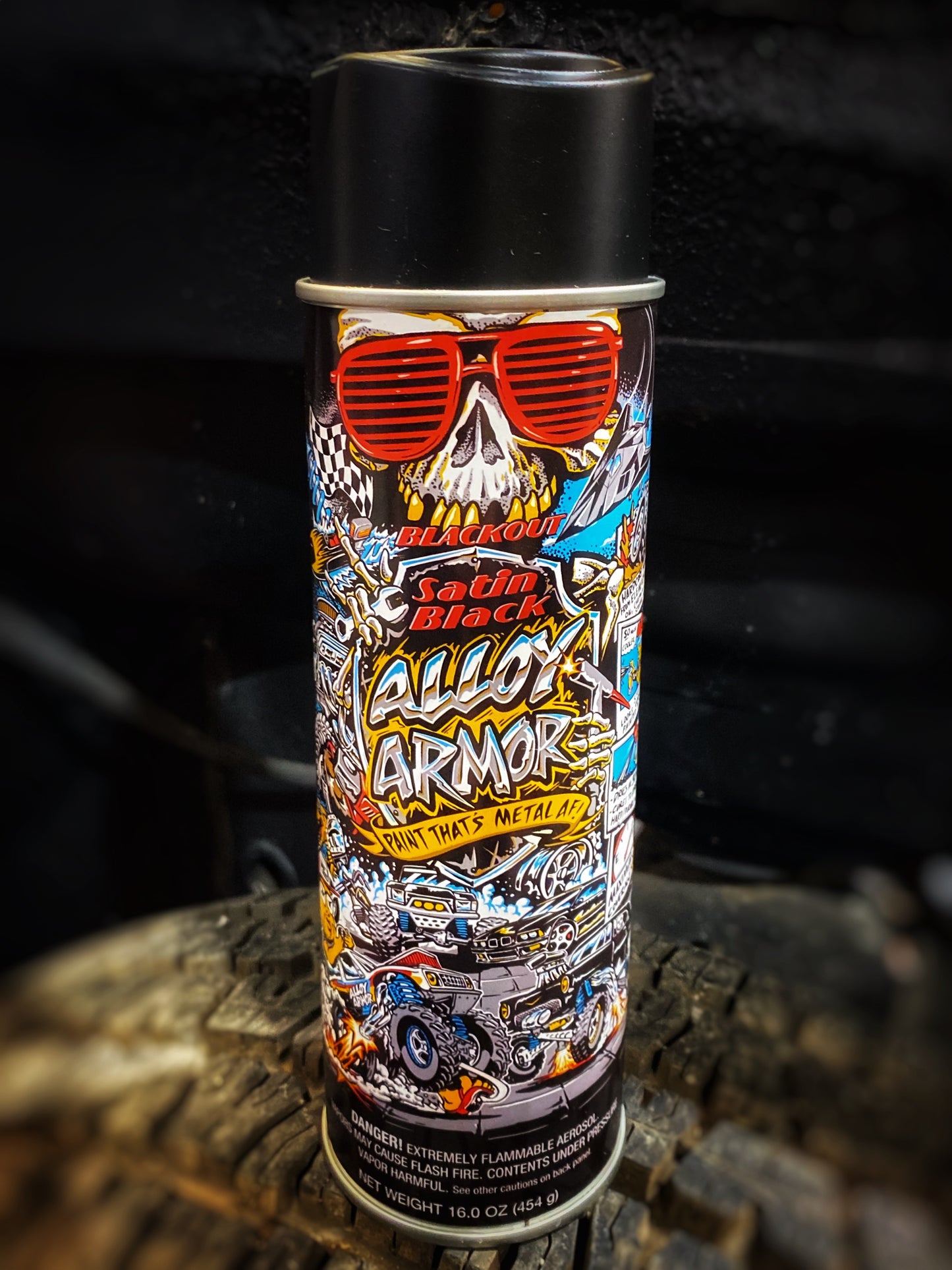 Blackout Satin Black (Single can)