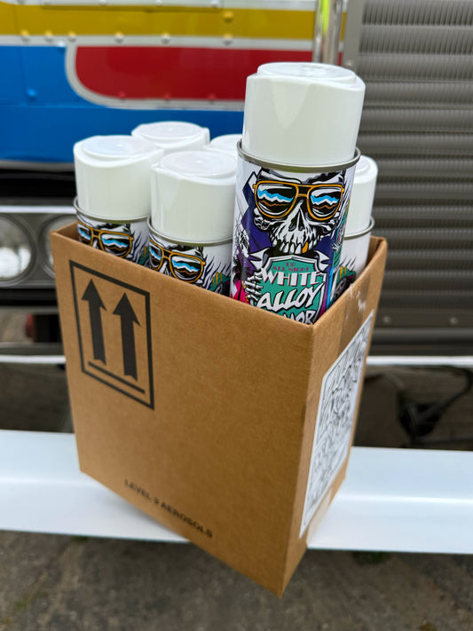 Up ALL Night White Gloss (6 Pack)