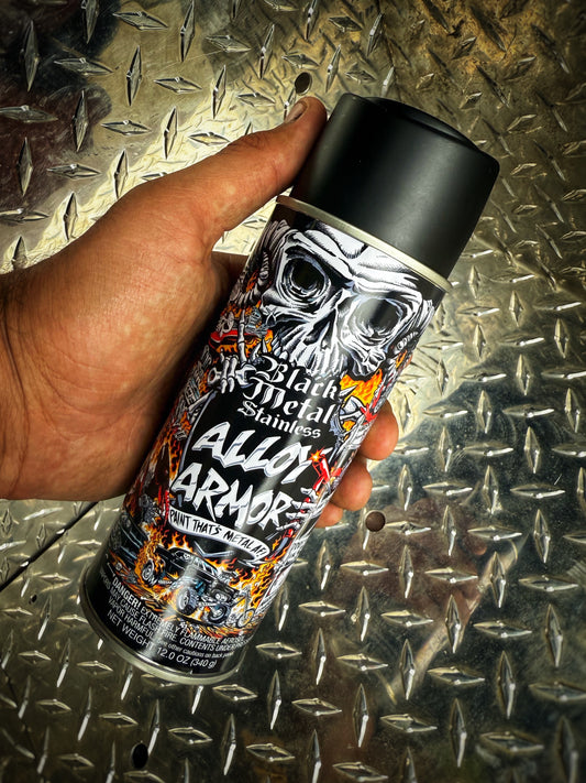 Black Metal Stainless (Single can)