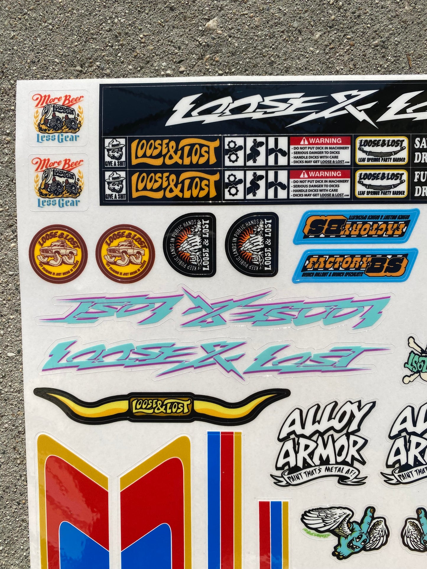 RC car Sticker pack!