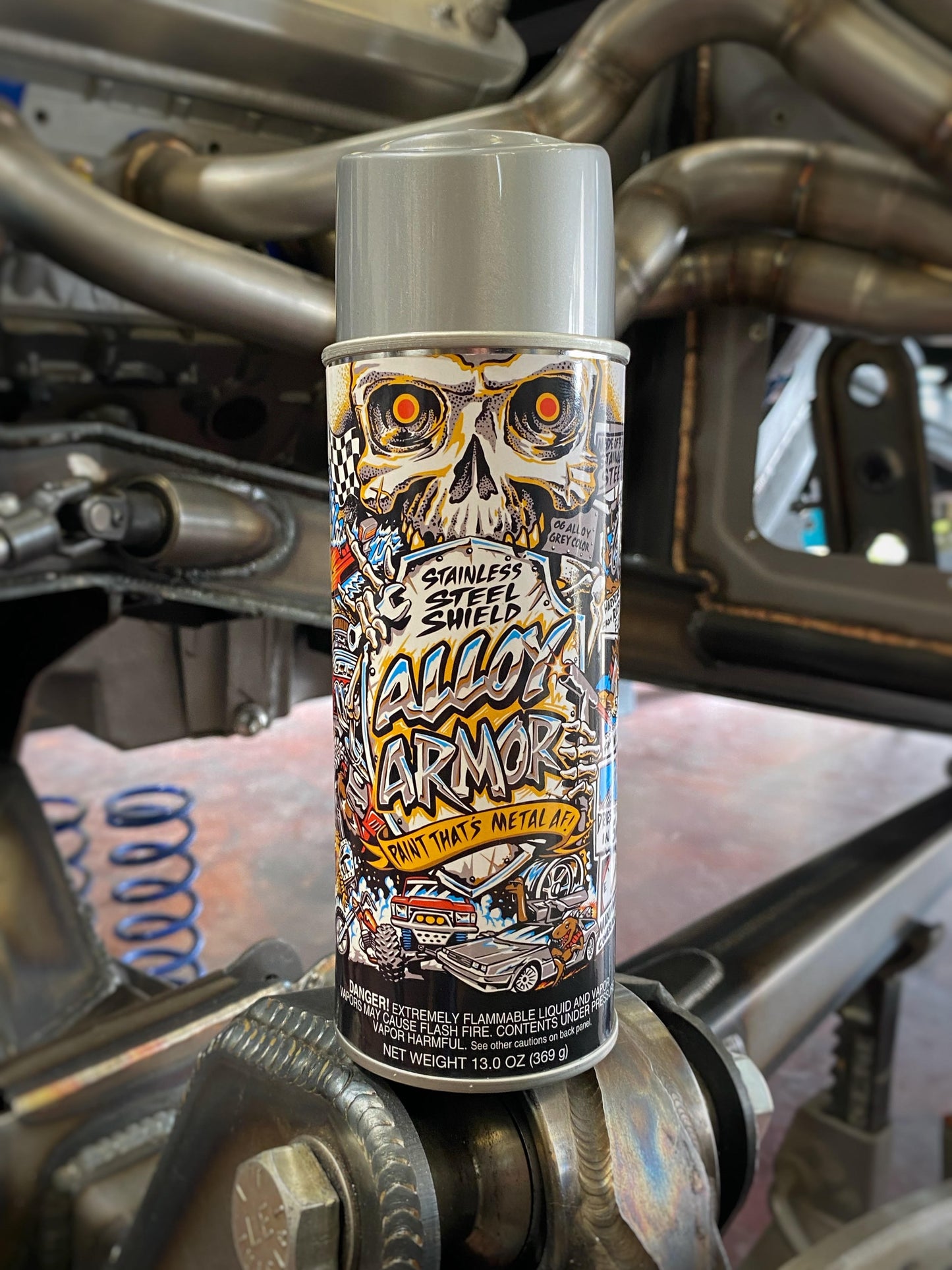 Stainless Steel Shield (Single can)